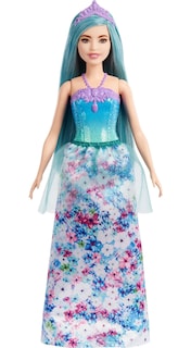 Foto 1 | Muñeca De Moda Barbie Dreamtopia Royal Con Pelo Turquesa - Venta Internacional.