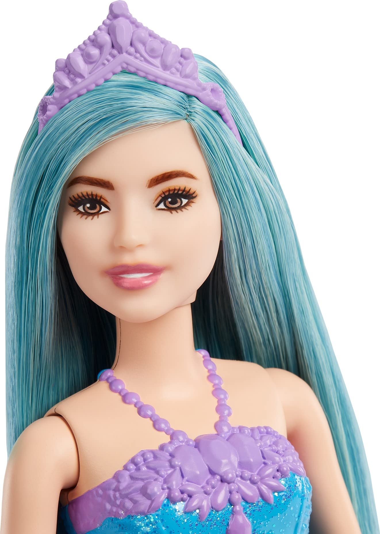 Foto 4 pulgar | Muñeca De Moda Barbie Dreamtopia Royal Con Pelo Turquesa - Venta Internacional.