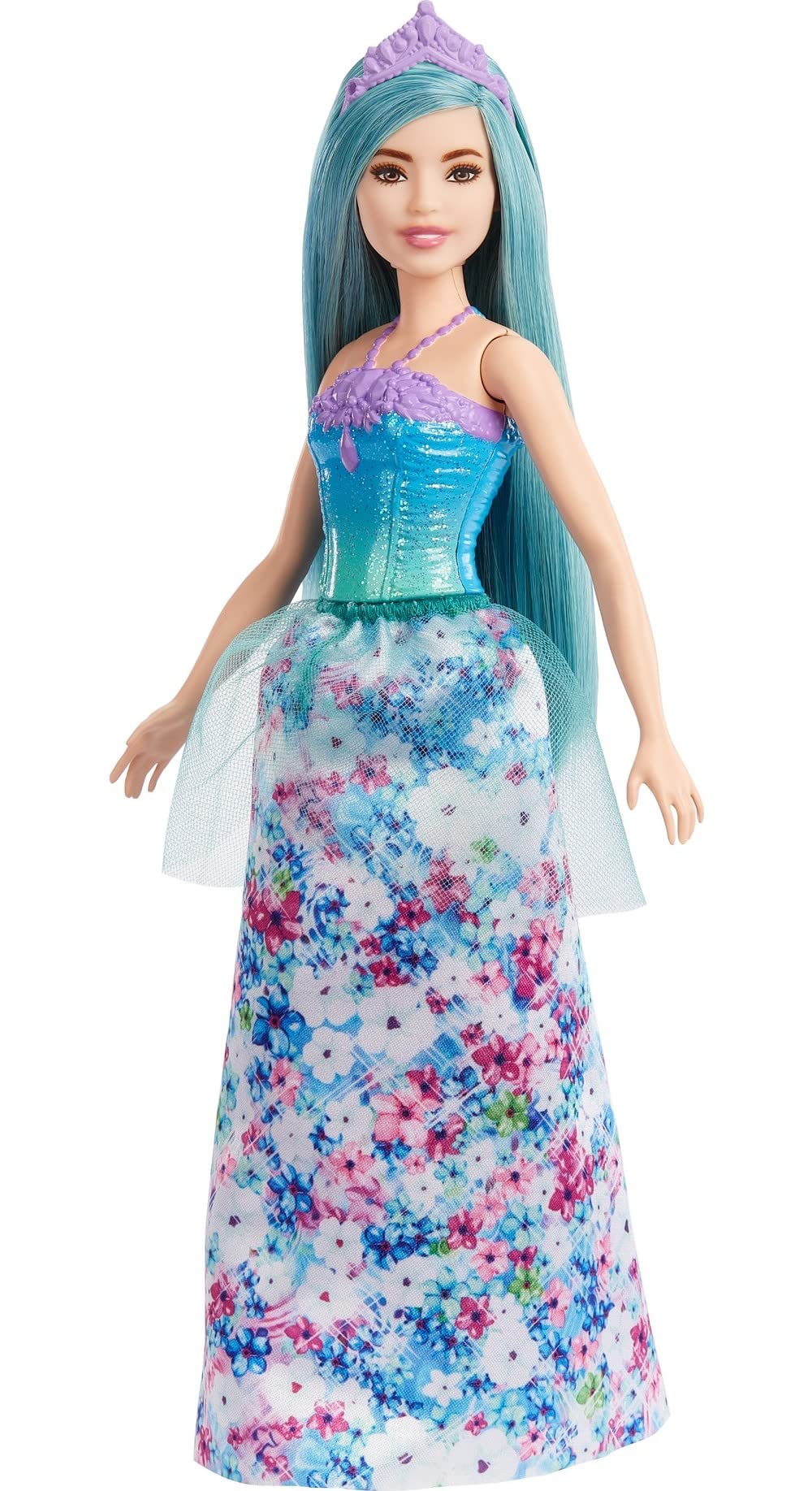 Foto 6 pulgar | Muñeca De Moda Barbie Dreamtopia Royal Con Pelo Turquesa - Venta Internacional.