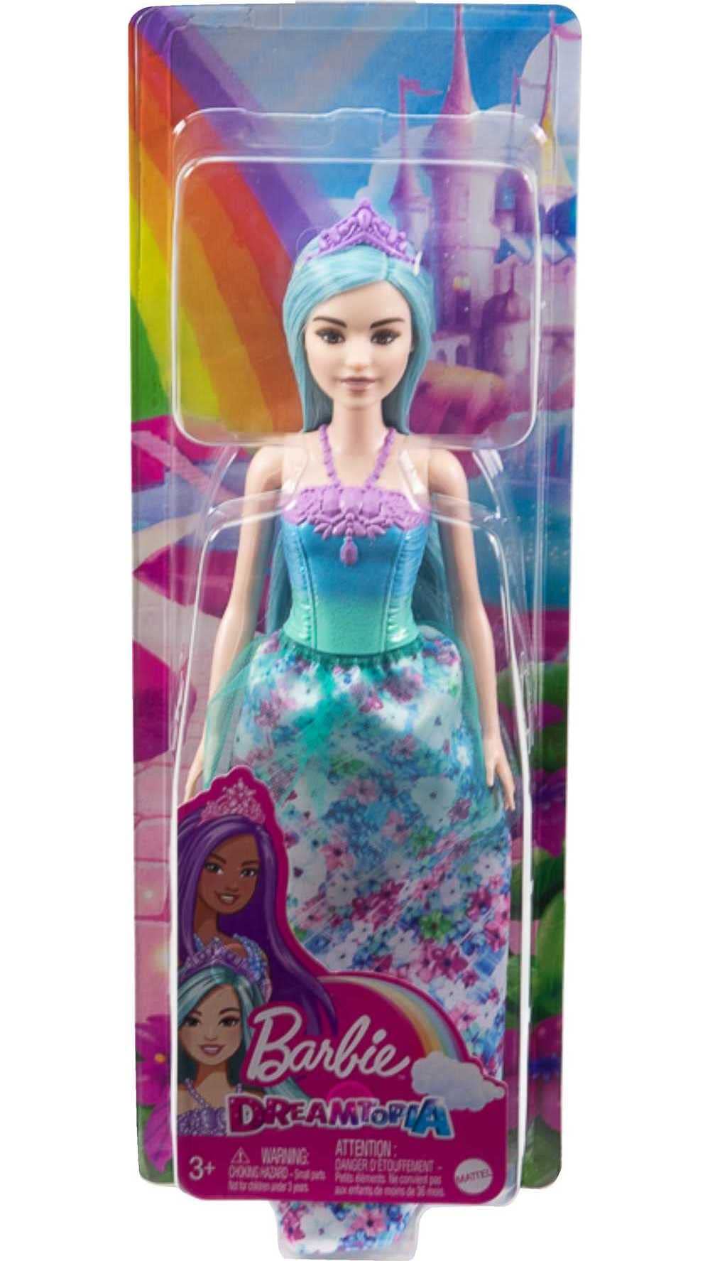 Foto 7 pulgar | Muñeca De Moda Barbie Dreamtopia Royal Con Pelo Turquesa - Venta Internacional.