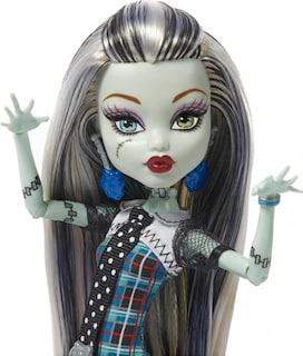Foto 3 | Reproducción De Frankie Stein De Doll Monster High, 26 Cm, Con Accesorios - Venta Internacional.