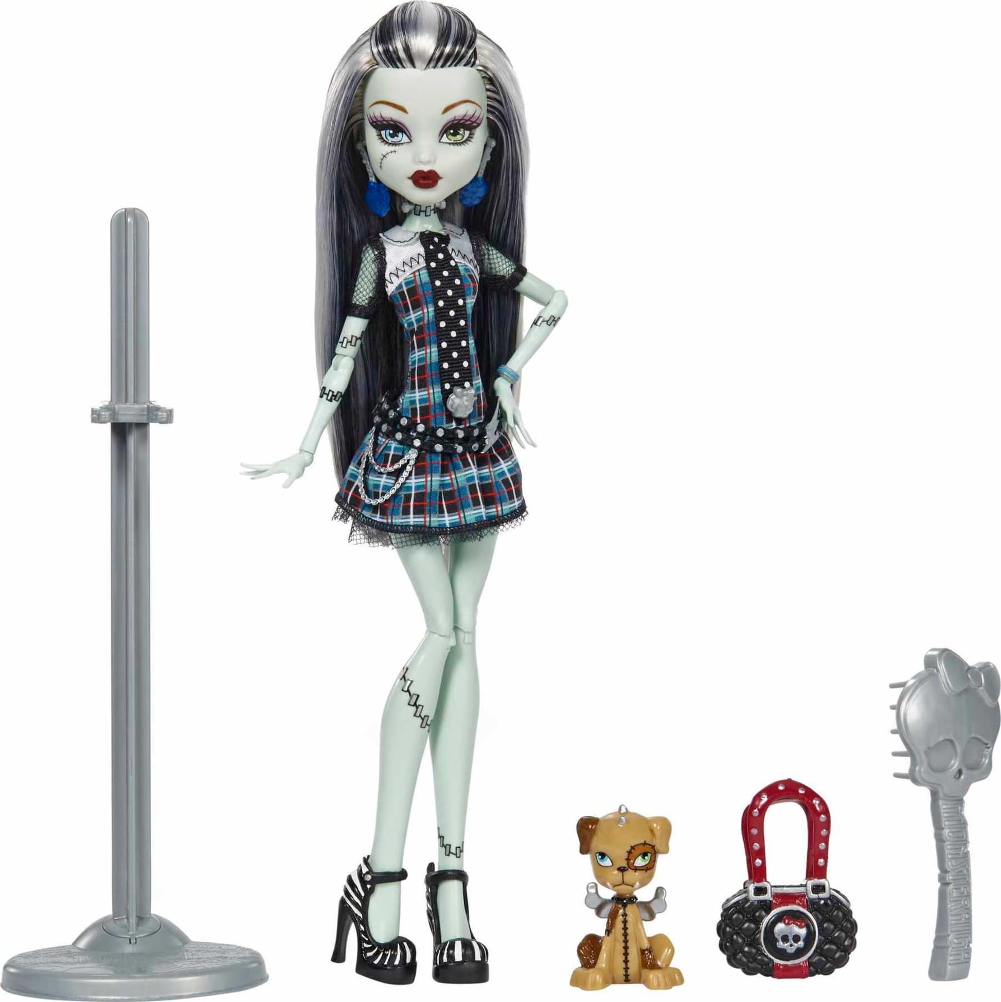 Foto 6 pulgar | Reproducción De Frankie Stein De Doll Monster High, 26 Cm, Con Accesorios - Venta Internacional.