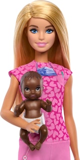 Foto 3 | Muñeca Barbie Baby Doctor Con Muñeca Rubia A La Moda Y Accesorios - Venta Internacional.