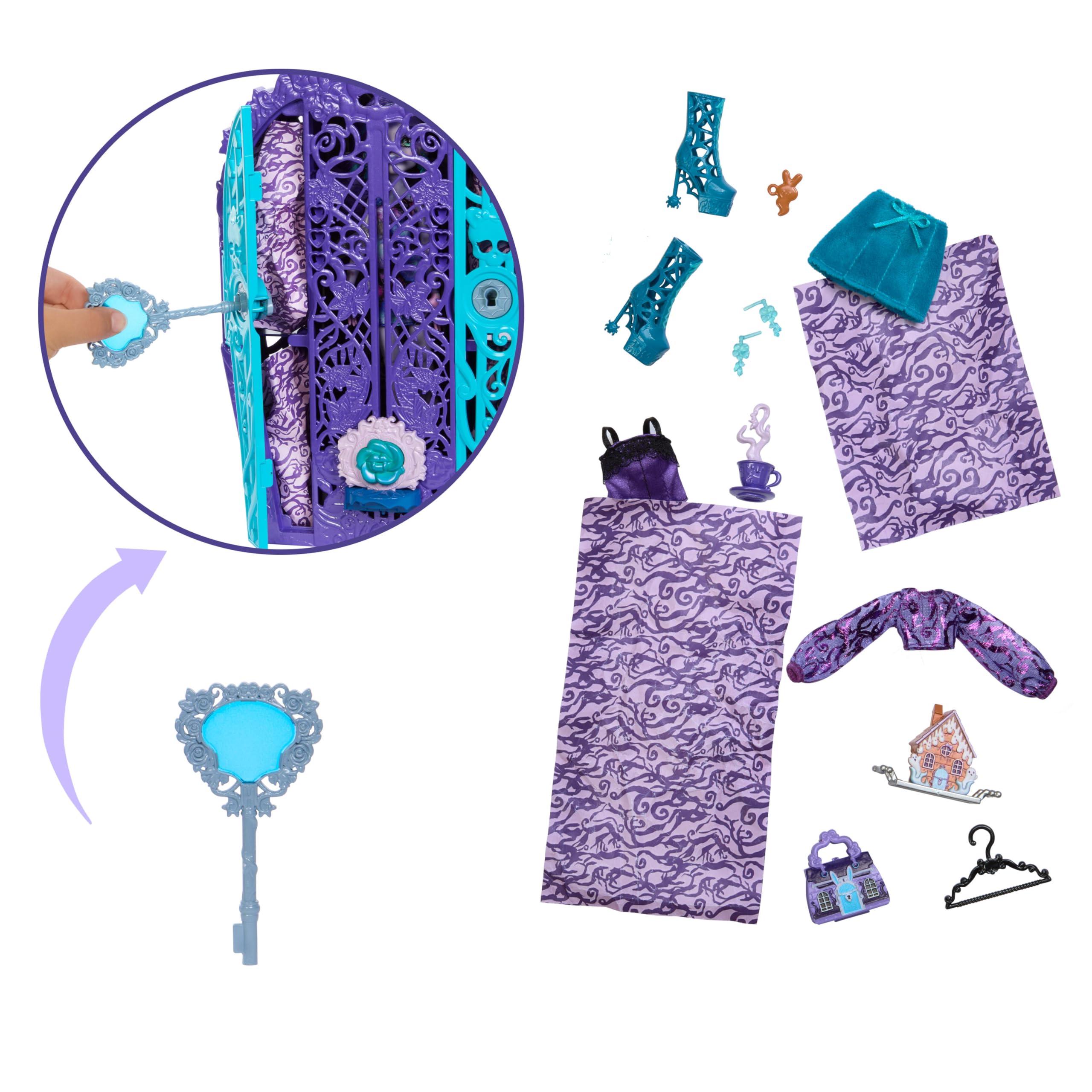 Foto 5 pulgar | Doll Monster High Skulltimate Secrets Garden Mysteries Twyla - Venta Internacional.