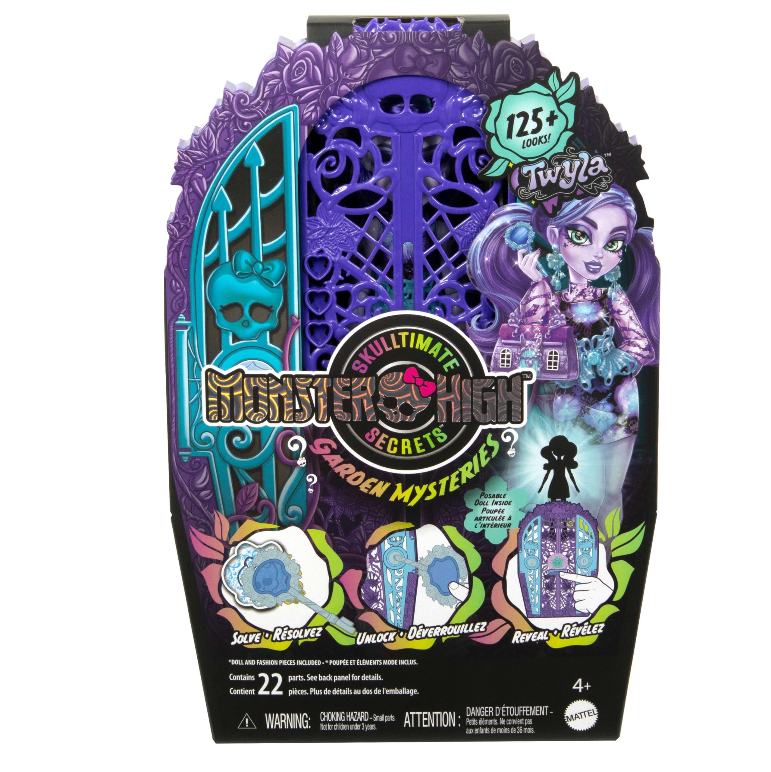 Foto 7 pulgar | Doll Monster High Skulltimate Secrets Garden Mysteries Twyla - Venta Internacional.