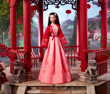 Foto 2 | Muñeca Barbie Signature Lunar New Year - Venta Internacional