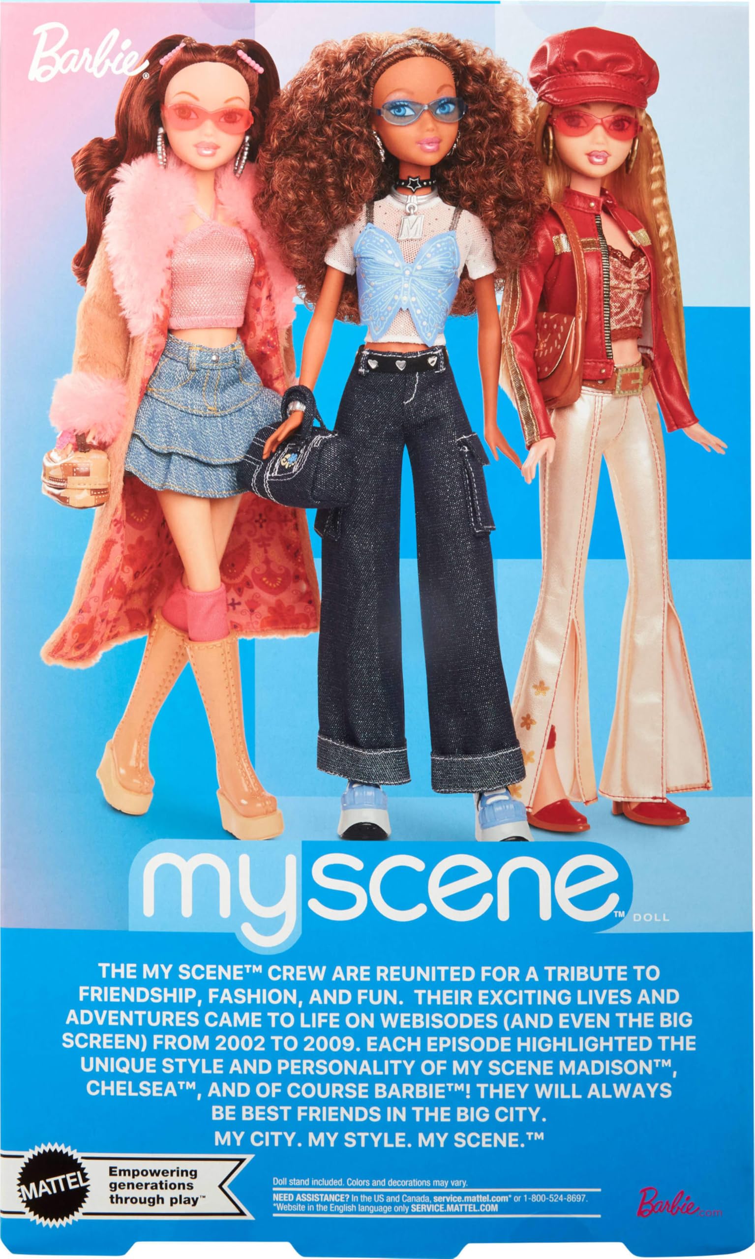 Foto 7 pulgar | Muñeca Barbie Signature My Scene Madison Con Accesorios - Venta Internacional.