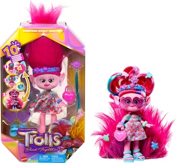 Foto 1 | Muñeca De Moda Mattel Dreamworks Trolls Band Together Poppy - Venta Internacional.