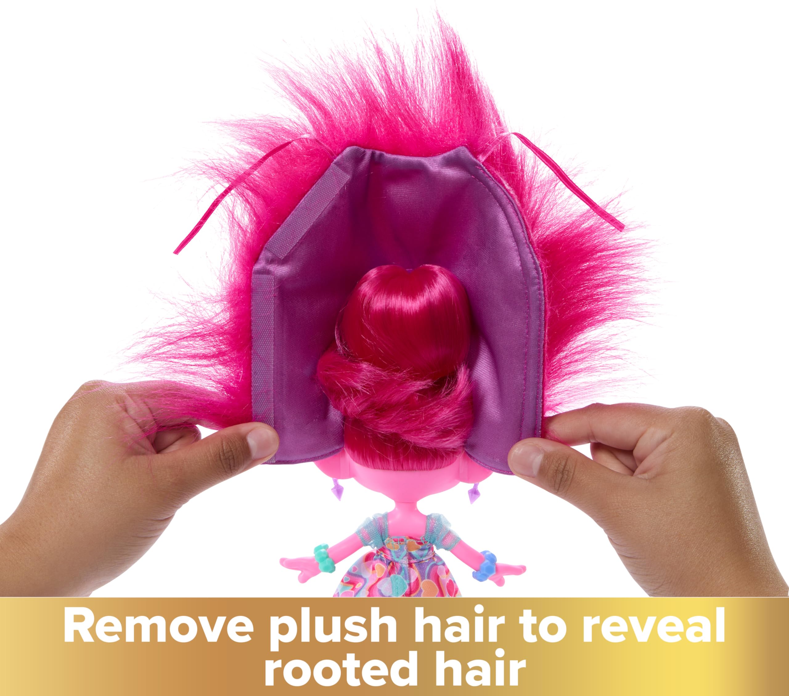Foto 3 | Muñeca De Moda Mattel Dreamworks Trolls Band Together Poppy - Venta Internacional.