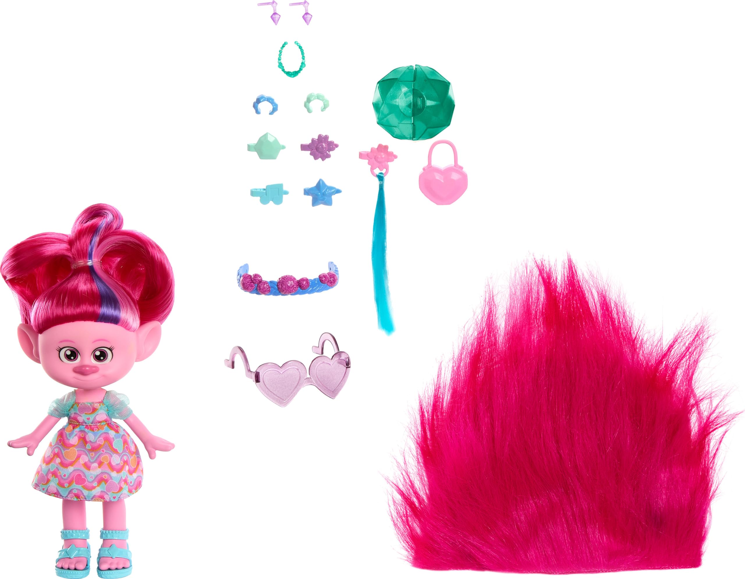 Foto 8 pulgar | Muñeca De Moda Mattel Dreamworks Trolls Band Together Poppy - Venta Internacional.