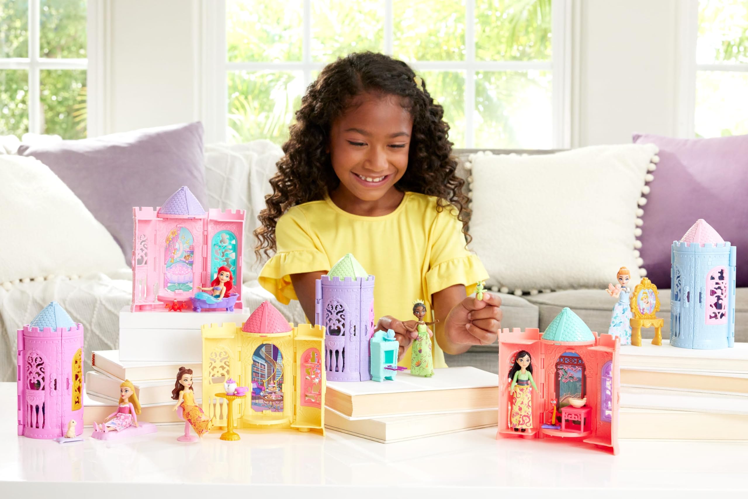 Foto 3 pulgar | Toy Mattel Disney Princess Tower Surprise Con 4 Sorpresas - Venta Internacional.