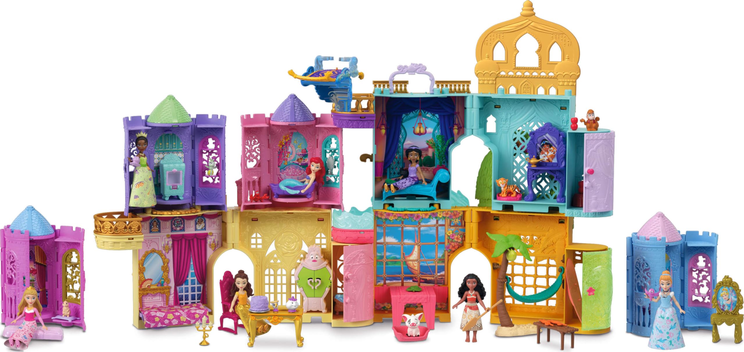 Foto 5 pulgar | Toy Mattel Disney Princess Tower Surprise Con 4 Sorpresas - Venta Internacional.