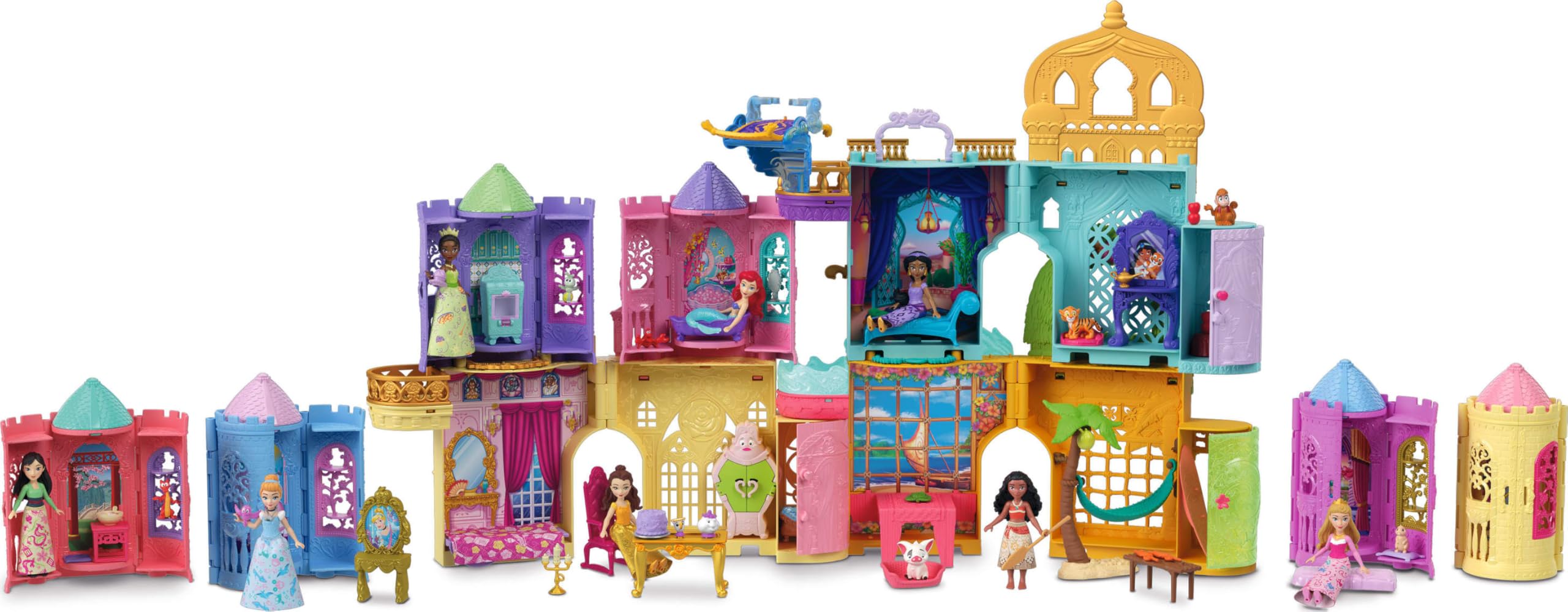 Foto 6 pulgar | Toy Mattel Disney Princess Tower Surprise Con 4 Sorpresas - Venta Internacional.