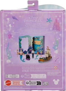 Foto 6 | Toy Mattel Disney Princess Ariel Mermaid Con 4 Muñecas Y 2 Figuras - Venta Internacional.