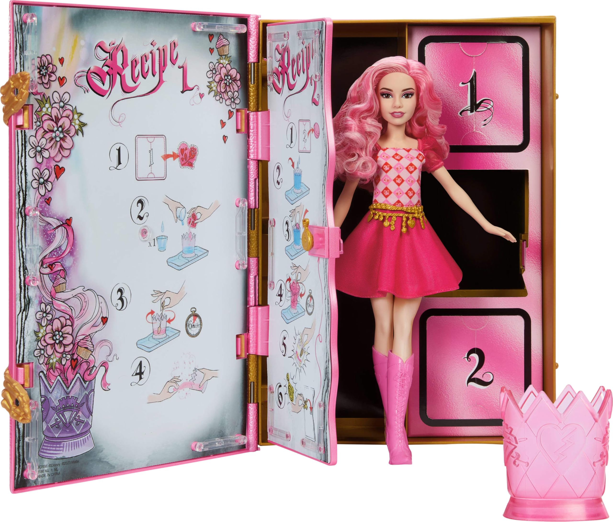 Muñeca Y Set De Juego Mattel Disney Descendants The Rise Of Red - Venta Internacional.