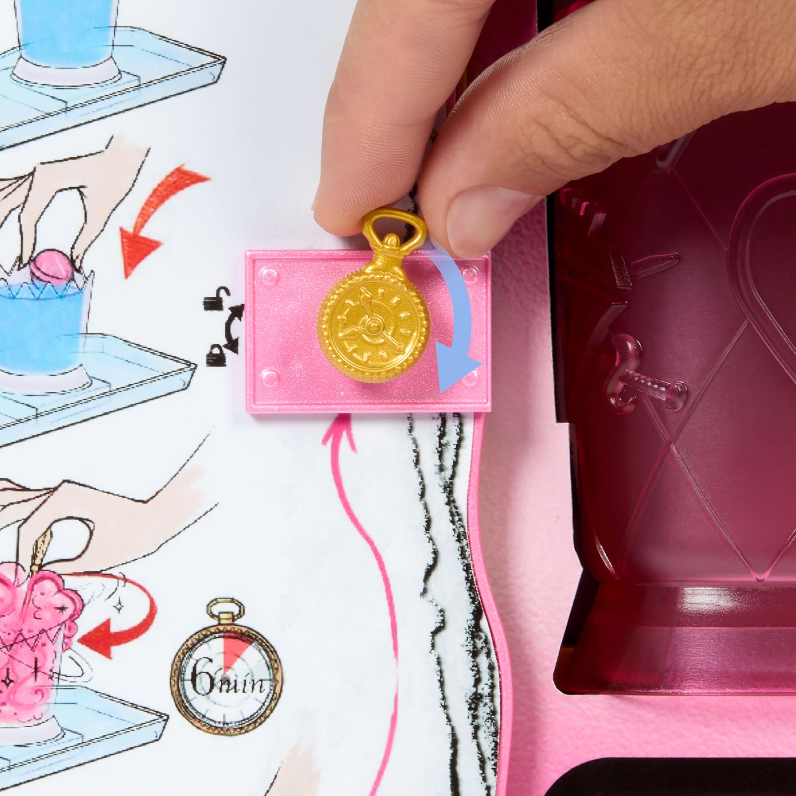 Foto 4 | Muñeca Y Set De Juego Mattel Disney Descendants The Rise Of Red - Venta Internacional.