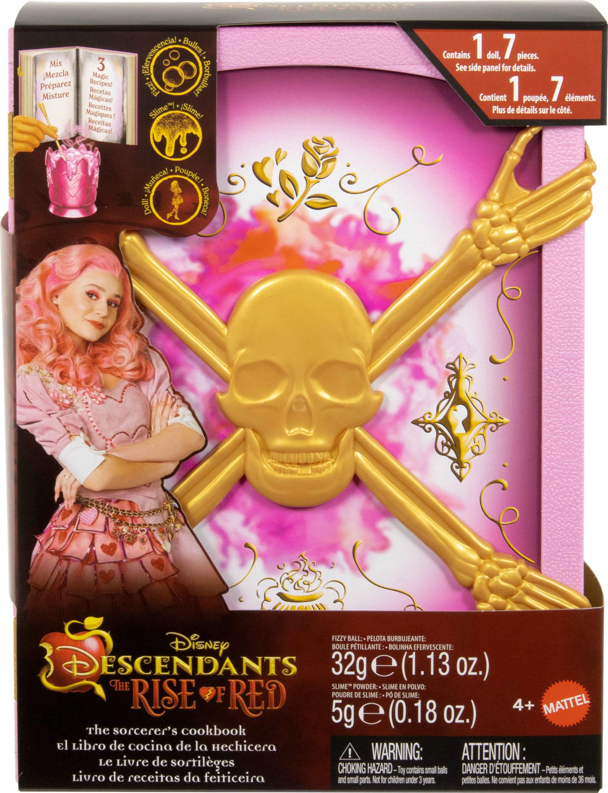 Foto 7 pulgar | Muñeca Y Set De Juego Mattel Disney Descendants The Rise Of Red - Venta Internacional.