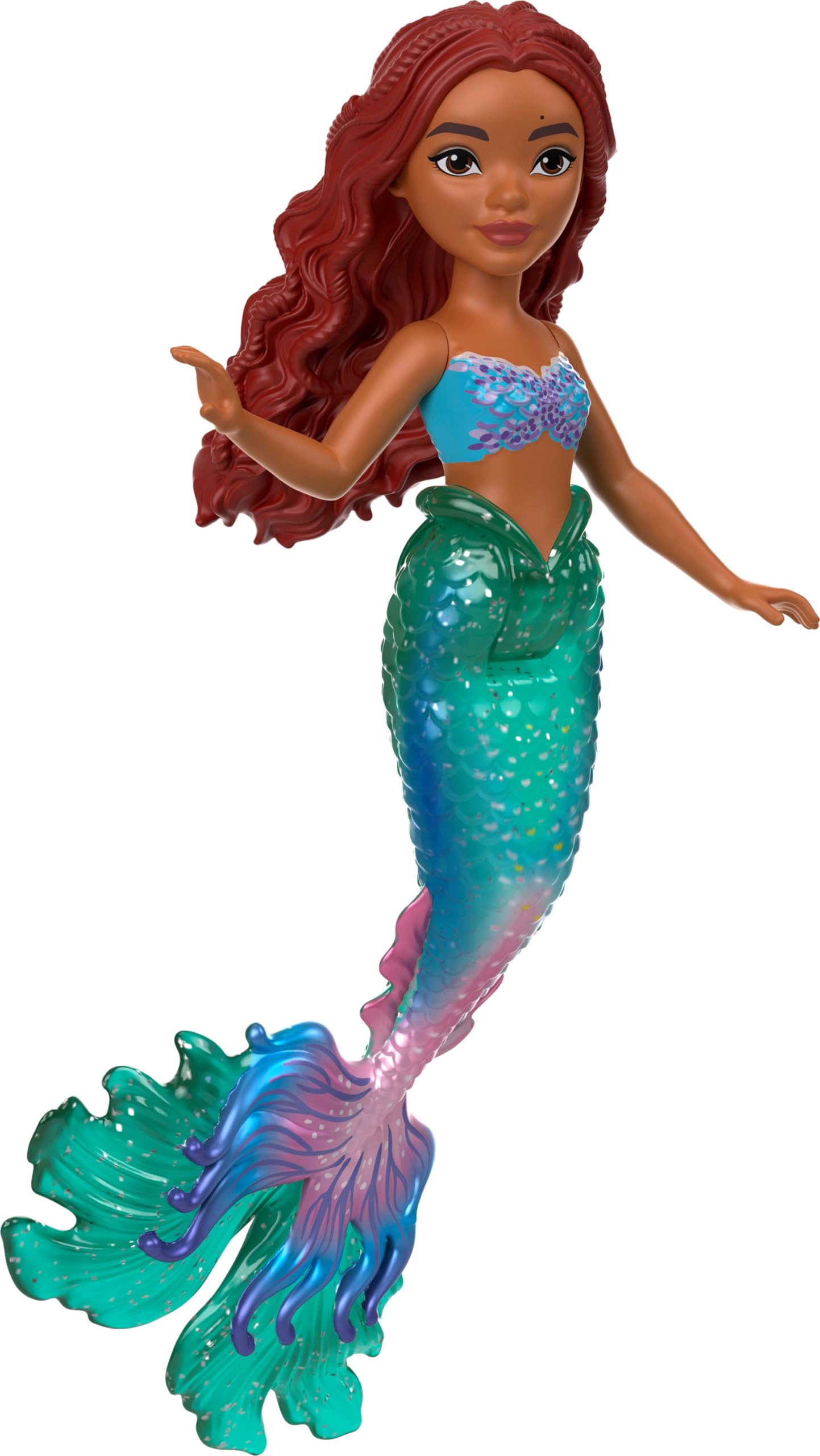 Foto 5 pulgar | Muñeca Pequeña Ariel De La Sirenita De Toy Disney Con Cola - Venta Internacional.