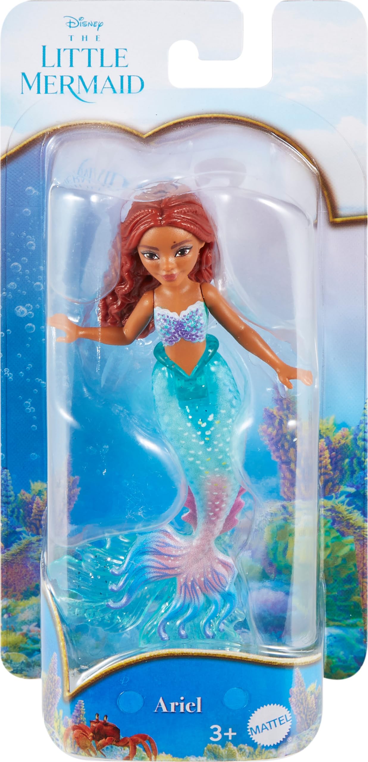 Foto 7 pulgar | Muñeca Pequeña Ariel De La Sirenita De Toy Disney Con Cola - Venta Internacional.