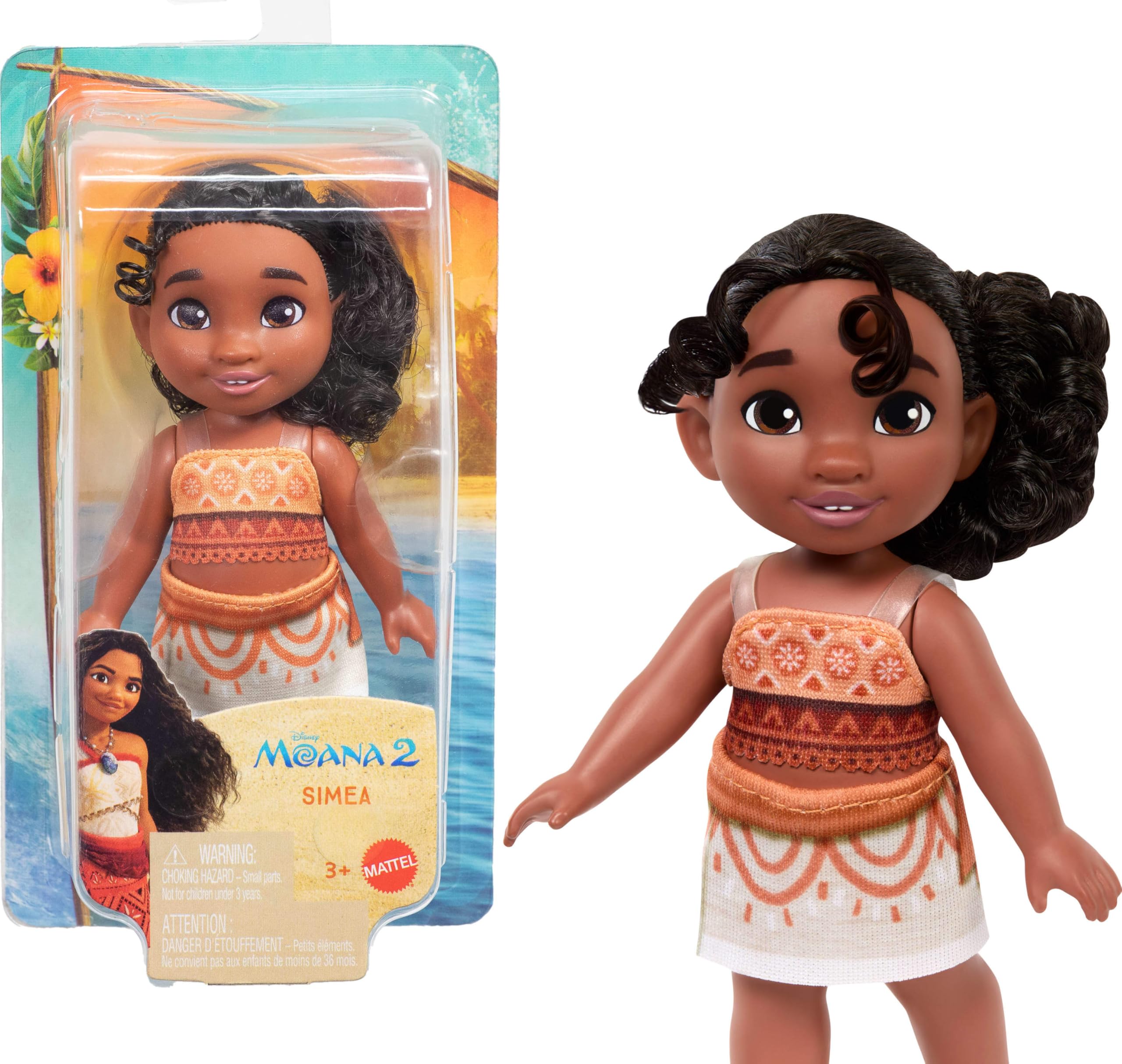 Muñeca Moderna Mattel Disney Moana 2 Simea Con Accesorio De 5 Articulaciones - Venta Internacional.