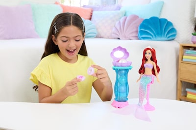 Foto 2 | Muñeca Moderna Mattel Disney Princess Ariel Con Tocador Y Acceso. - Venta Internacional.