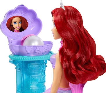 Foto 5 | Muñeca Moderna Mattel Disney Princess Ariel Con Tocador Y Acceso. - Venta Internacional.