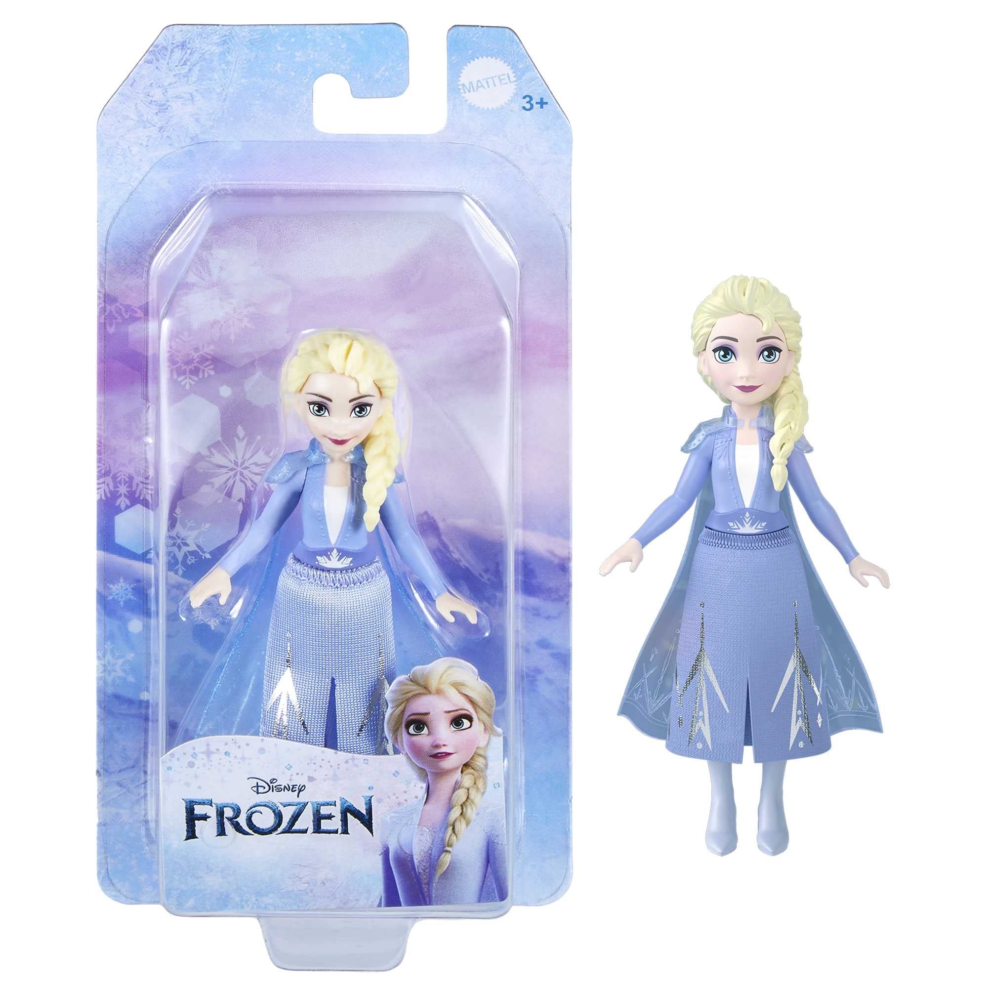 Foto 2 pulgar | Muñeca Pequeña Mattel Frozen Elsa - Venta Internacional.