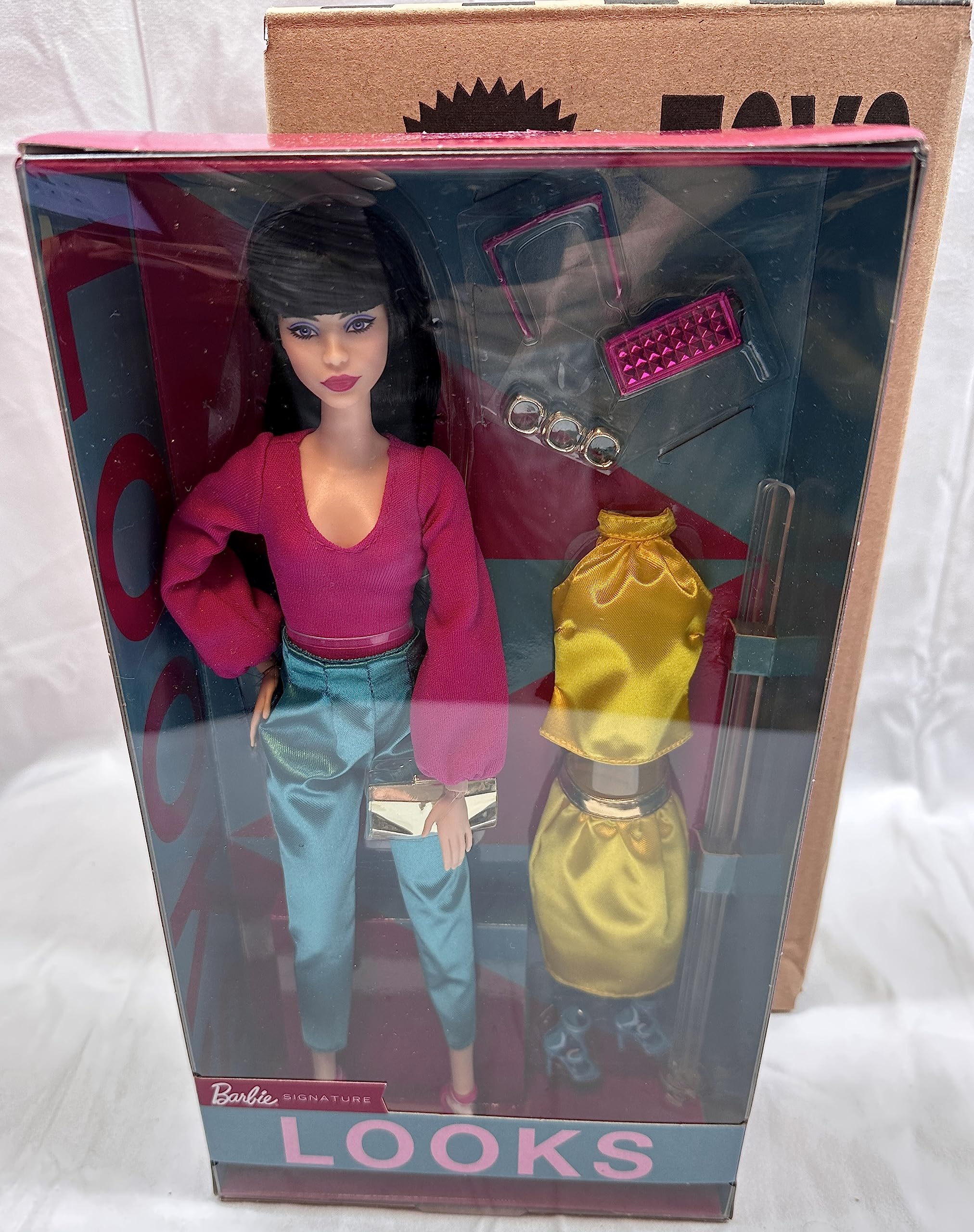 Muñeca Moderna Barbie Signature Looks Modelo #19 Con Acceso. - Venta Internacional.