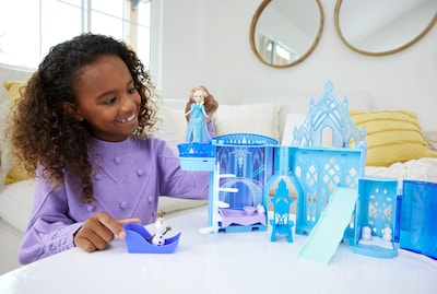 Foto 2 | Set De Juego Toy Castle Mattel Disney Frozen Elsa Ice Palace - Venta Internacional.