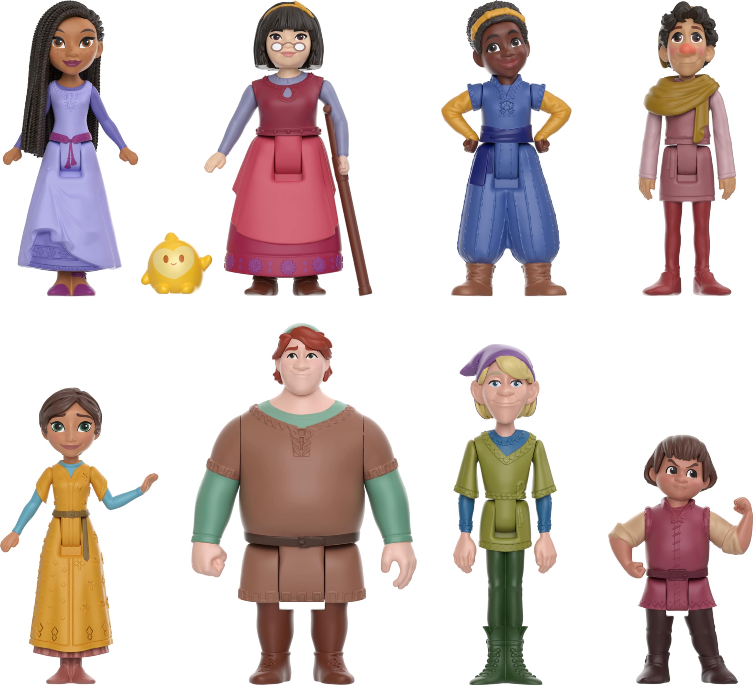 Set De Muñecas Mattel Disney Wish The Teens Con 8 Muñecas Y Una Estrella - Venta Internacional.