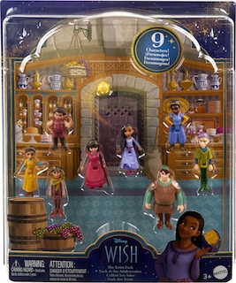 Foto 6 | Set De Muñecas Mattel Disney Wish The Teens Con 8 Muñecas Y Una Estrella - Venta Internacional.