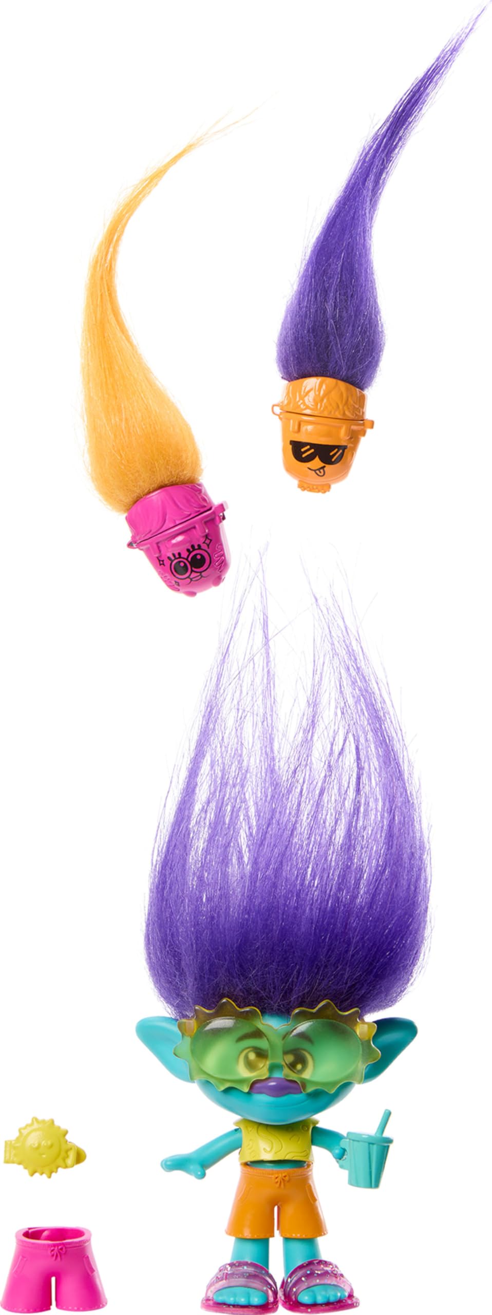 Foto 2 pulgar | Peinetas Para El Pelo Mattel Dreamworks Trolls Band Together Para Muñecas Pequeñas - Venta Internacional.