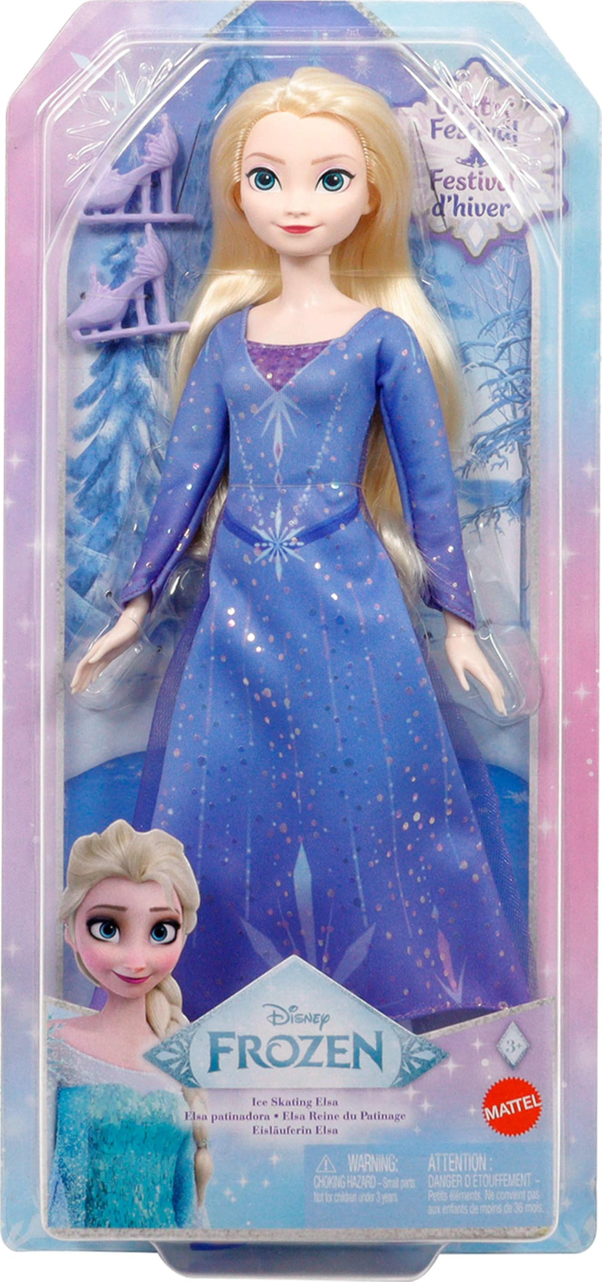 Foto 7 pulgar | Muñeca De Moda Mattel Disney Frozen Elsa Con Accesorios - Venta Internacional.