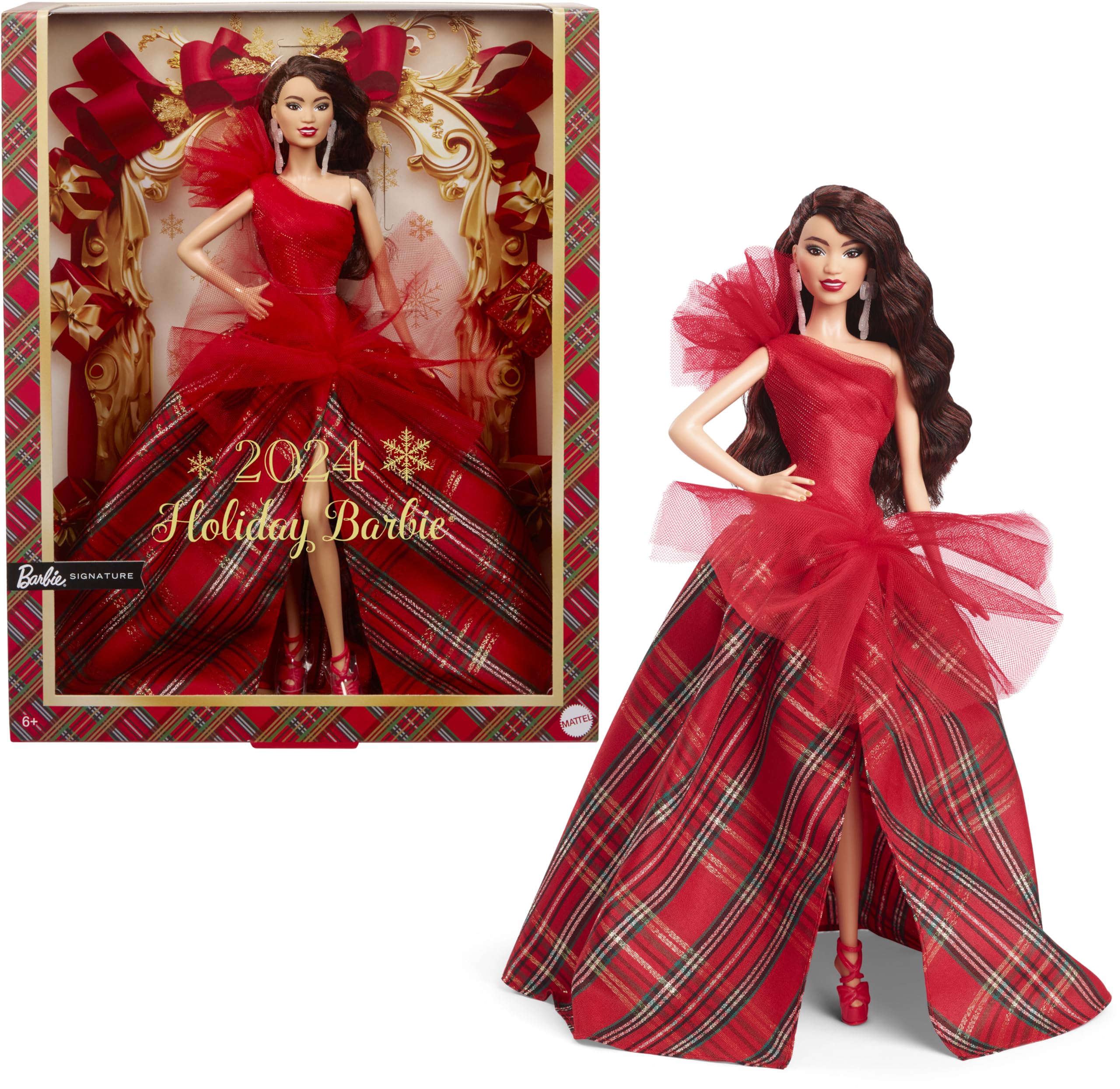 Muñeca Barbie 2024 Holiday Barbie Seasonal Coleccionista Juguete - Venta Internacional.