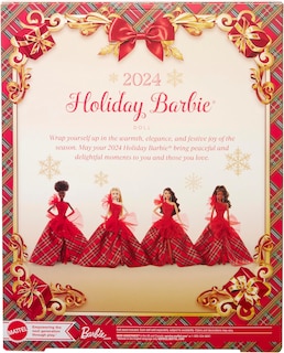 Foto 6 | Muñeca Barbie 2024 Holiday Barbie Seasonal Coleccionista Juguete - Venta Internacional.
