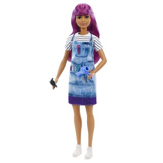 Foto 6 | Muñeca Moderna Barbie Careers Con Atuendo Y Equipo Extraíbles - Venta Internacional.