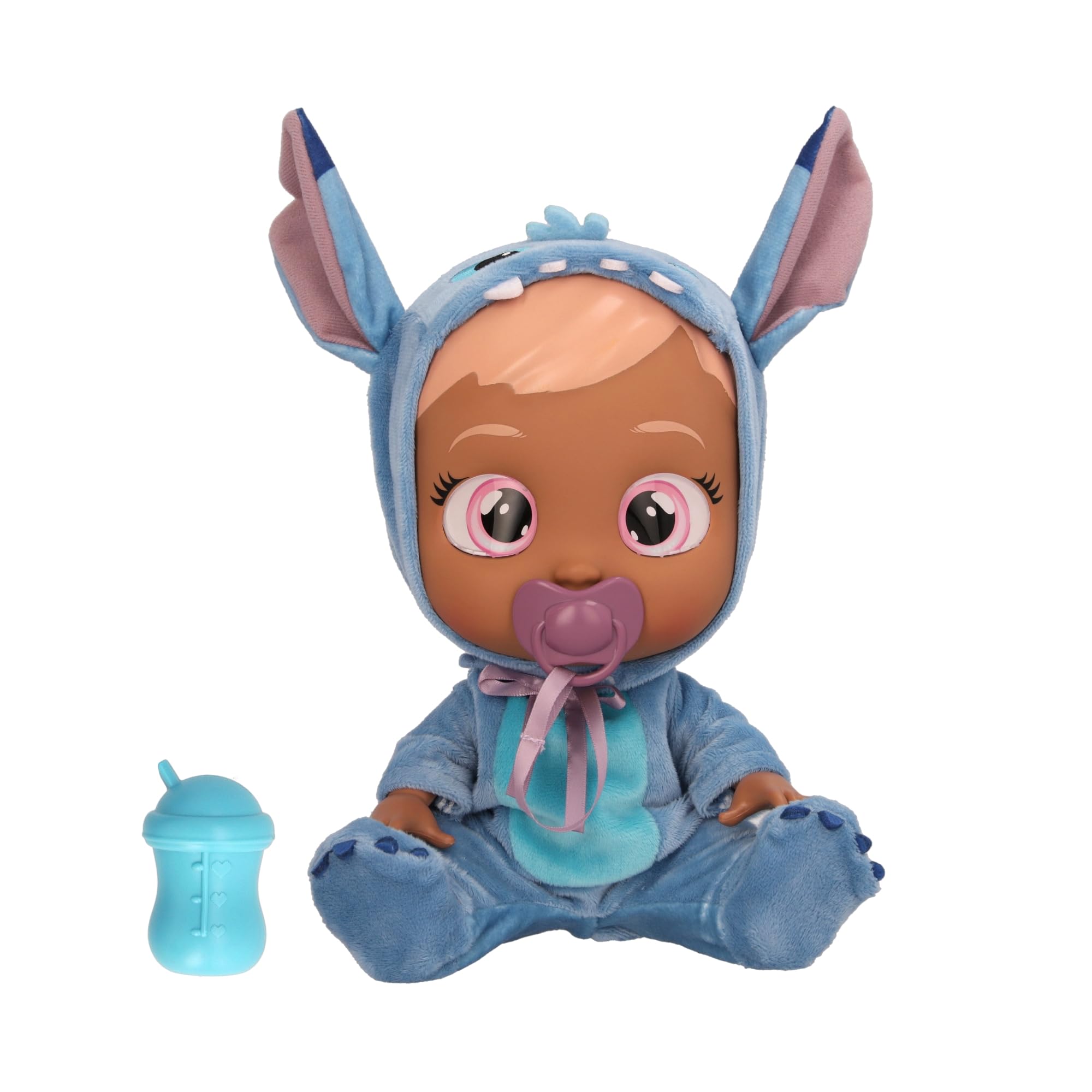 Foto 2 pulgar | Baby Doll Cry Babies Disney Stitch -12 Con Pijama De 18 M O Más - Venta Internacional.