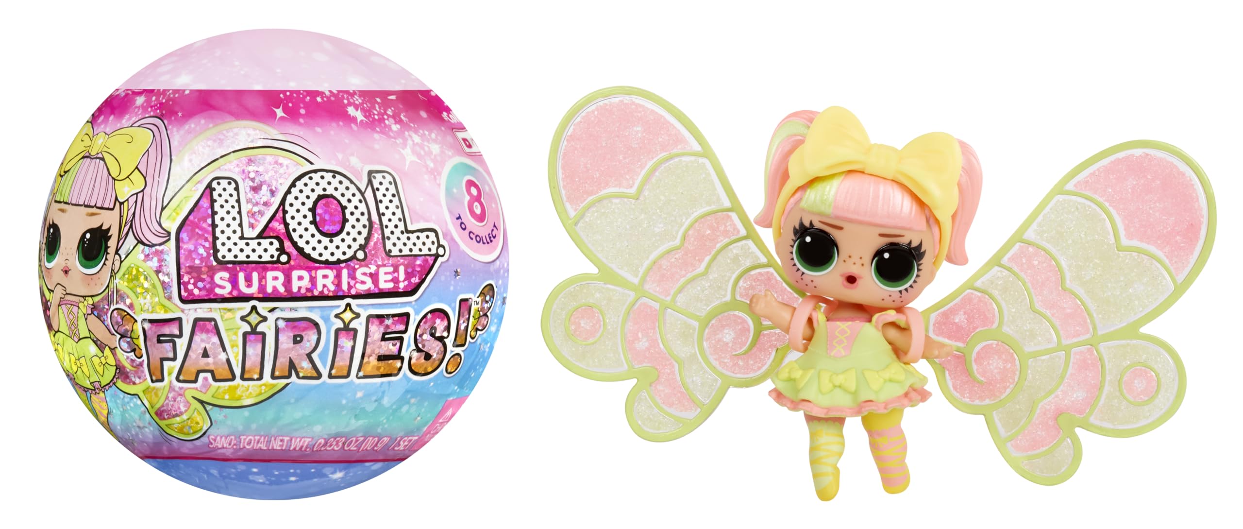 Foto 1 | Doll L.o.l. ¡sorpresa! Hadas, Niños Pequeños Con Alas Para Hacer Tus Propias Alas, Para Mayores De 4 Años -