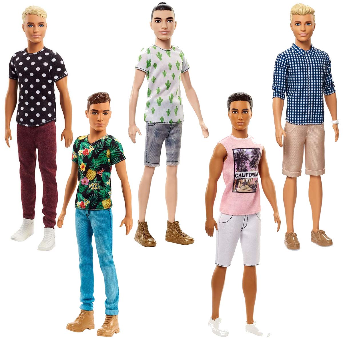 Muñeca De Moda Barbie Para Amantes De La Moda Ken & Friends, Varios Modelos - Venta Internacional.