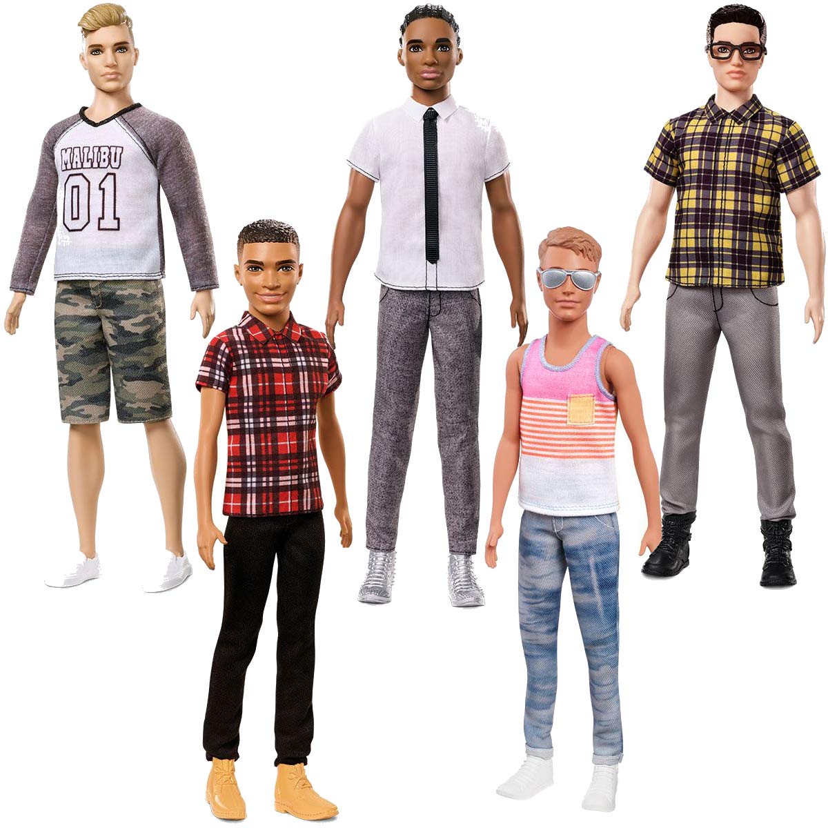 Foto 2 | Muñeca De Moda Barbie Para Amantes De La Moda Ken & Friends, Varios Modelos - Venta Internacional.