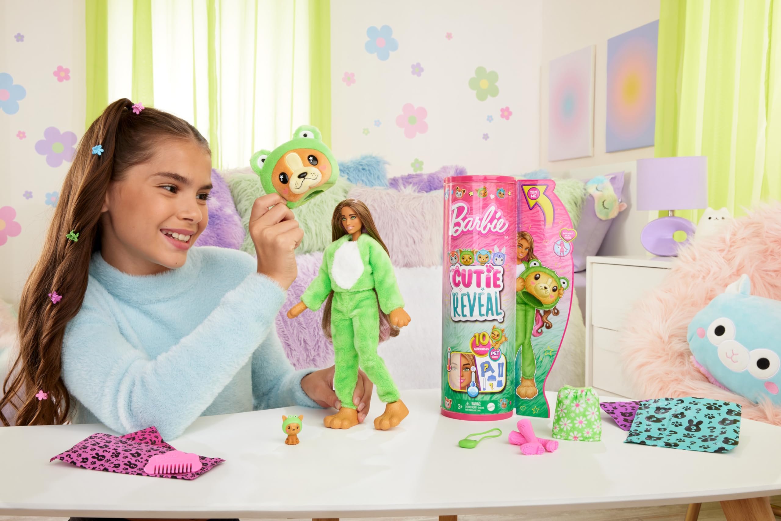 Foto 2 | Muñeca Barbie Cutie Reveal-Venta Internacional