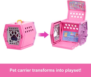 Foto 3 | Portabicicletas Playset Barbie Chelsea Para Cachorros Con Muñeca Pequeña Y Accesorio - Venta Internacional.