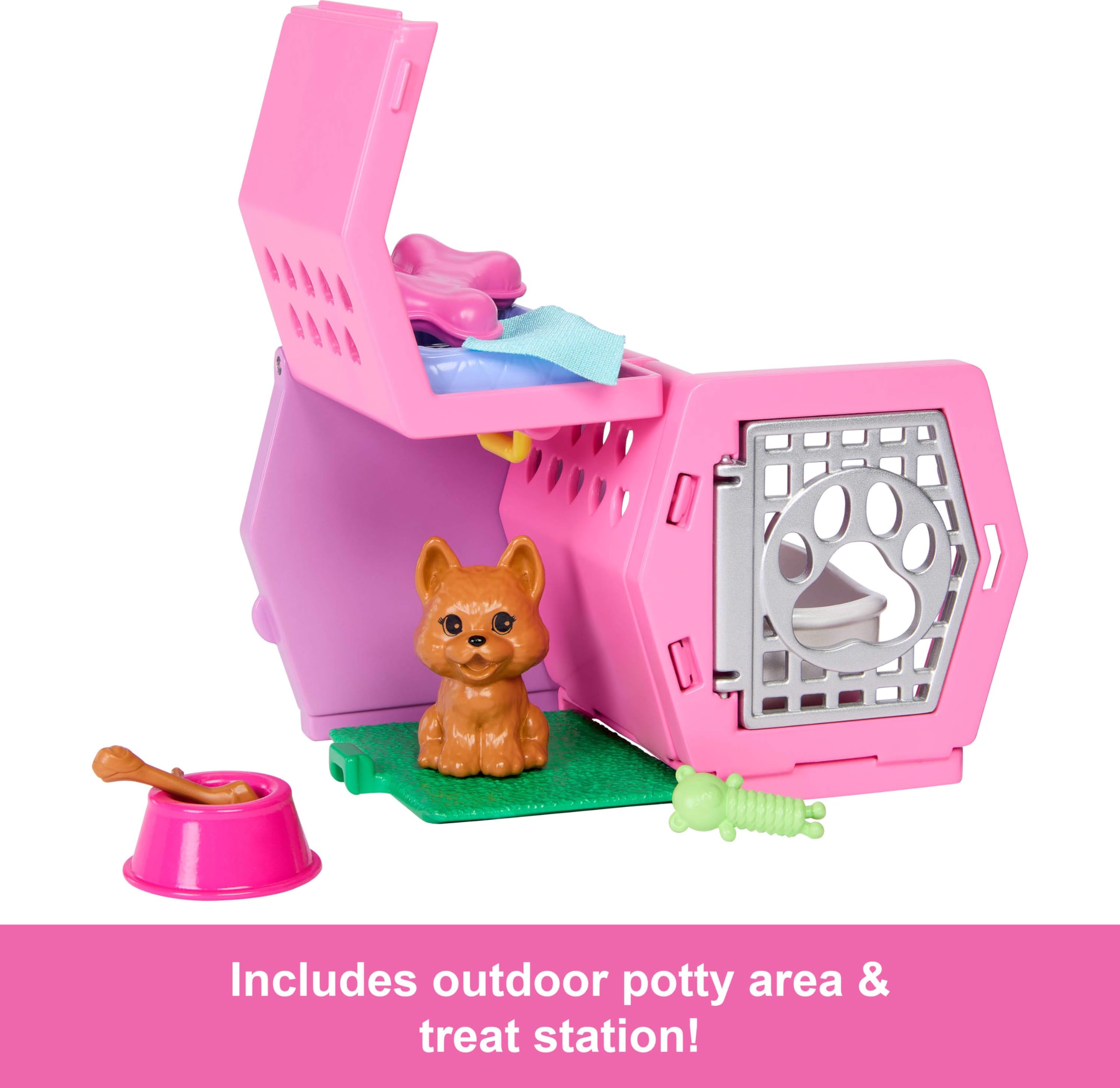 Foto 6 pulgar | Portabicicletas Playset Barbie Chelsea Para Cachorros Con Muñeca Pequeña Y Accesorio - Venta Internacional.
