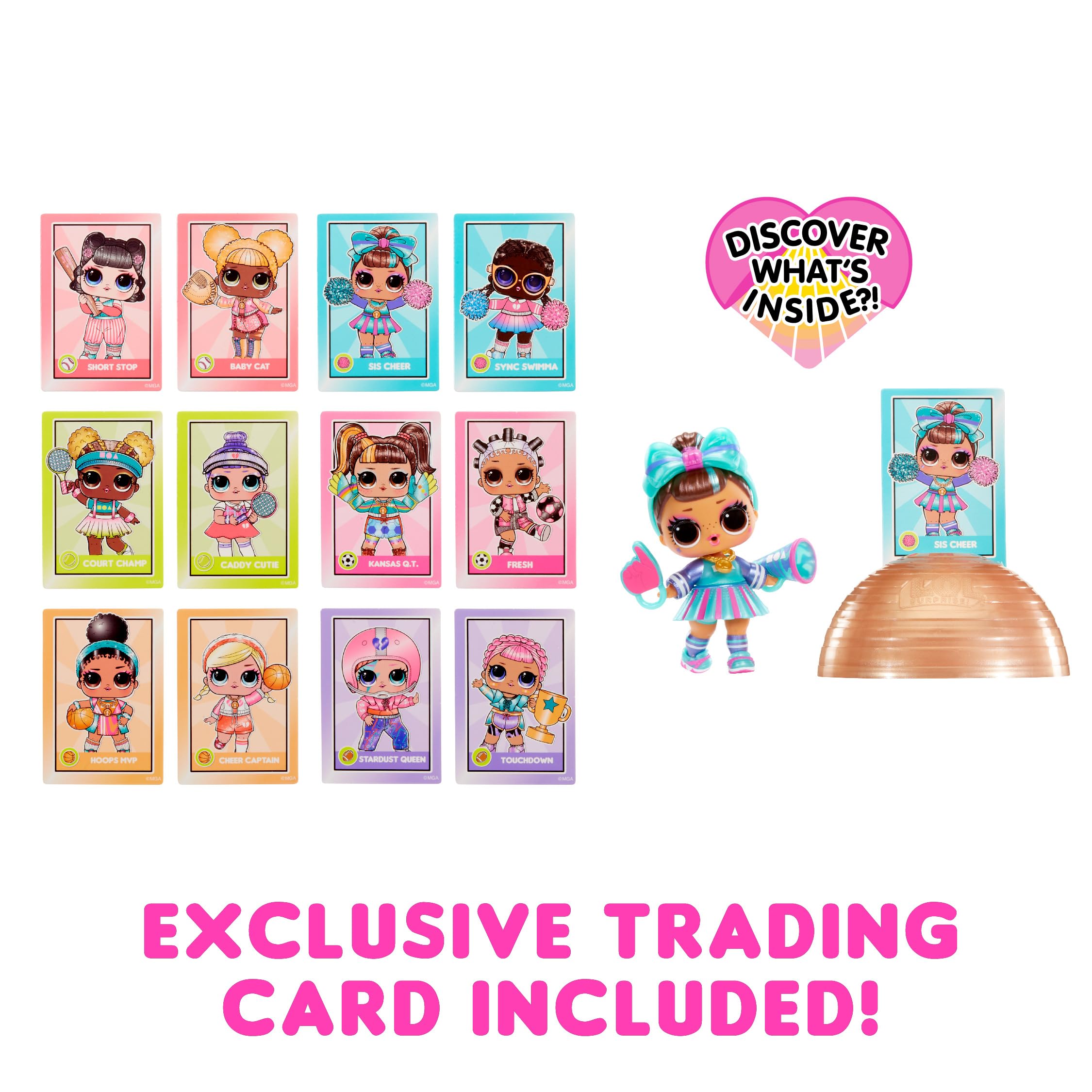 Foto 4 | ¡sorpresa De Toy L.o.l.! Tots De La Colección All Star Sports Vault - Venta Internacional.