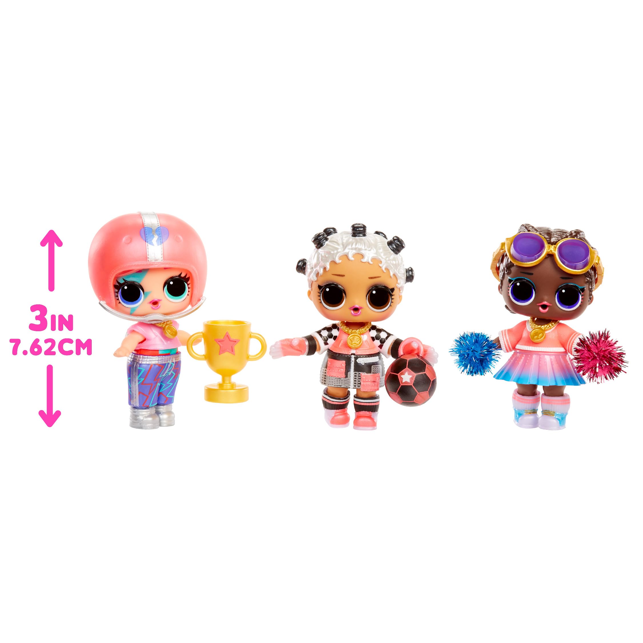 Foto 5 | ¡sorpresa De Toy L.o.l.! Tots De La Colección All Star Sports Vault - Venta Internacional.