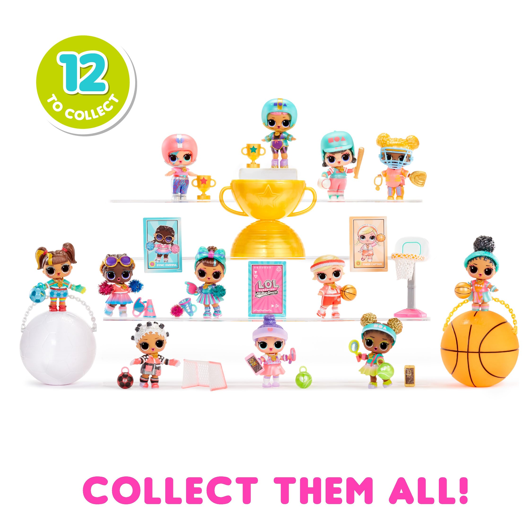Foto 6 | ¡sorpresa De Toy L.o.l.! Tots De La Colección All Star Sports Vault - Venta Internacional.