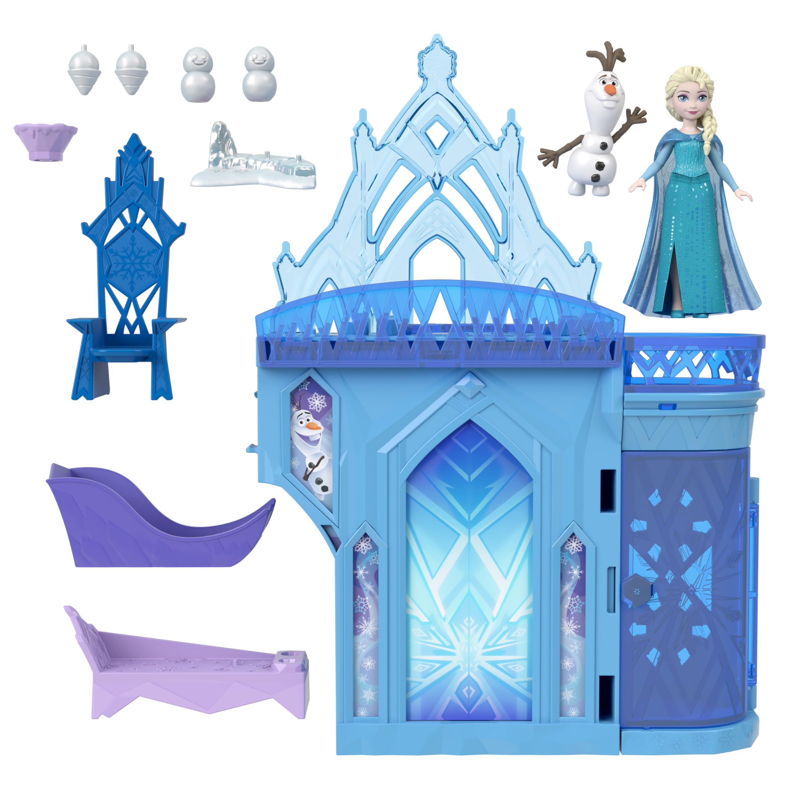 Foto 5 pulgar | Toy Castle Mattel Disney Princess Storytime Stackers Elsa - Venta Internacional.