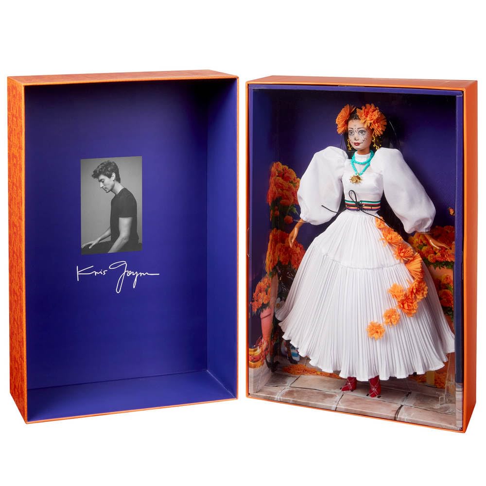 Foto 1 | Muñeca Barbie X Kris Goyri Día De Muertos Edición Limitada - Venta Internacional.