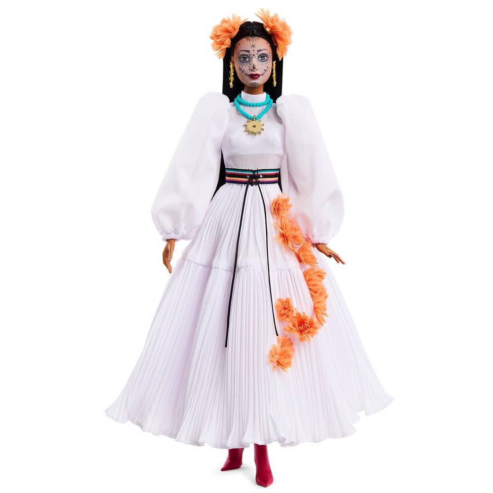 Foto 3 pulgar | Muñeca Barbie X Kris Goyri Día De Muertos Edición Limitada - Venta Internacional.