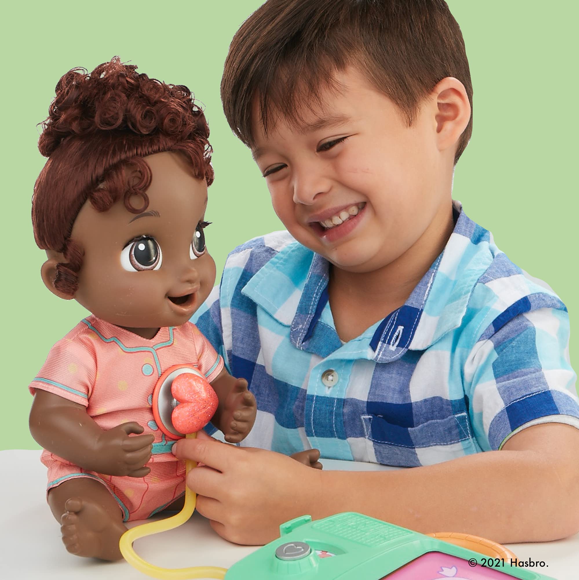 Foto 7 pulgar | Muñeca Interactiva Doctor Play Toy Baby Alive Lulu Achoo - Venta Internacional.